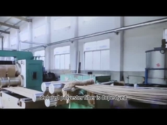 Fibra de grapa de poliéster de colores